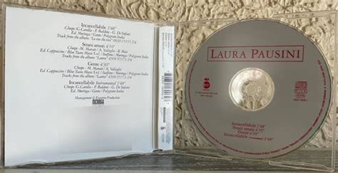 Laura Pausini Incancellabile Inolvidable Maxi Single Senci Mercadolibre