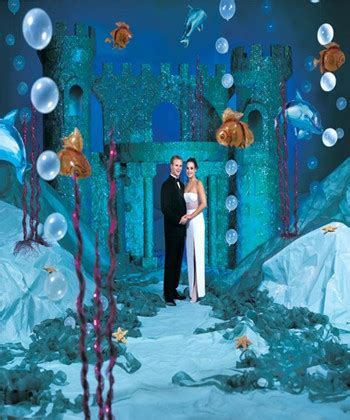 Decorations decorations can vary, but a universal color for under the sea themes is blue… Raining Blossoms Prom Dresses: Use Your Imagination to ...
