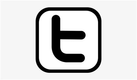 Twitter Logo Vector Black And White At Collection Of