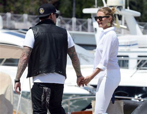 Cameron Diaz And Benji Madden Hold Hands After Yacht Break Hello