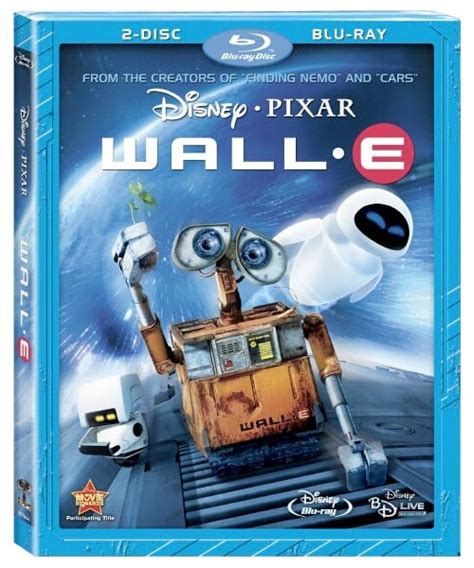 Wall E Blu Ray Dvd The Awesomer