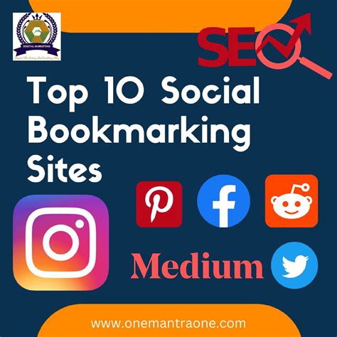 Top Social Bookmarking Sites To Increase Your Traffic