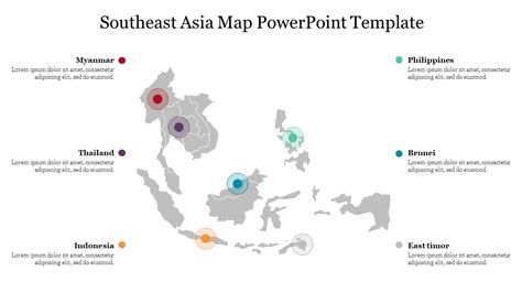 Southeast Asia Map Powerpoint Trudy Ingaberg