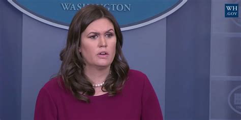 Reporter Asks Sarah Huckabee Sanders If She Has Been Sexually Harassed