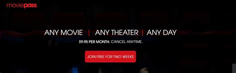 Moviepass Review Unlimited Movies For Per Month Now Requiring