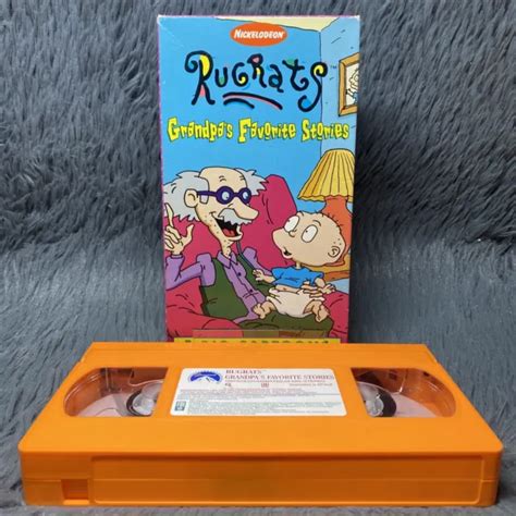RUGRATS GRANDPAS Favorite Stories VHS 1997 Nickelodeon Classic