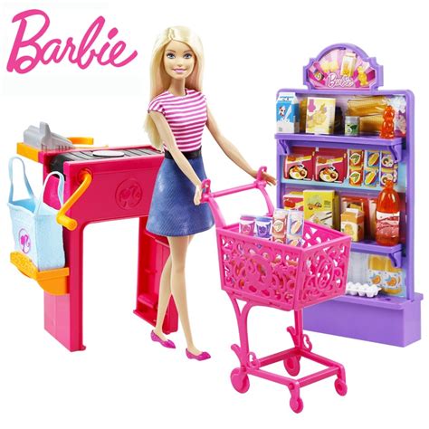 Buy Barbie Originals Dolls House The Supermarket