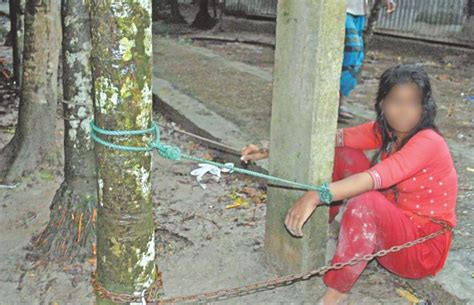 where men rule an 18 year old girl chained up and beaten for around 11 hours bangladesh