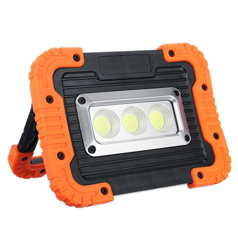10w Cob Led Floodlight Outdoor Camping Work Lamp Rechargeable Charging