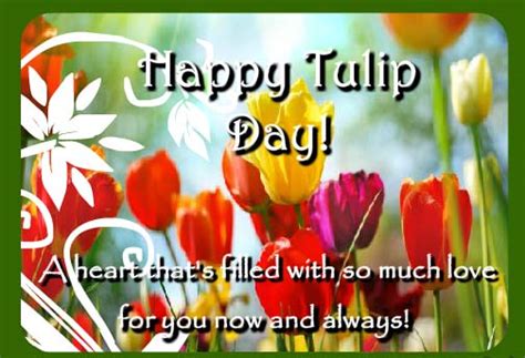 To Say My Love Free Tulip Day Ecards Greeting Cards 123 Greetings
