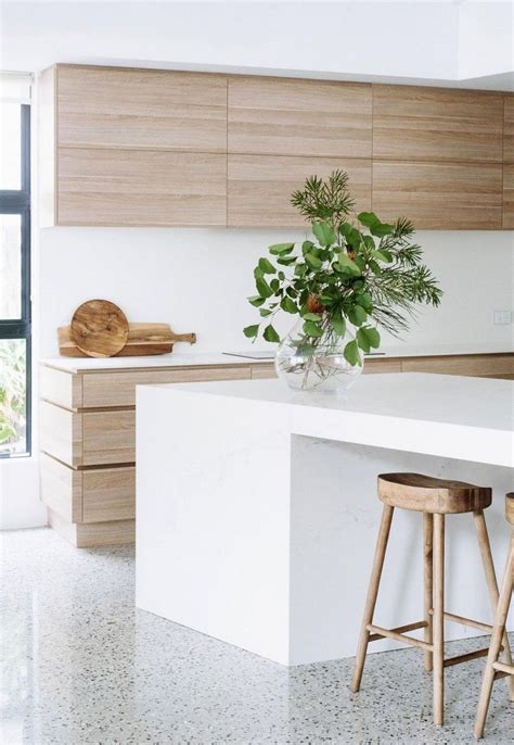 35 Exciting Minimalist Kitchen Decor Ideas Timber Kitchen