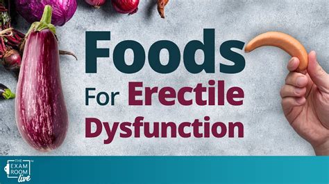 Foods That Can Help Erectile Dysfunction Dr Robert Ostfeld Youtube