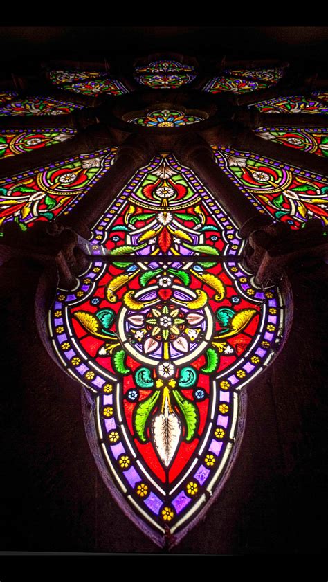 Stained Glass Church Stained Glass Paint Stained Glass Flowers Art