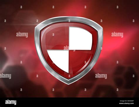 Icono de escudo de protección de seguridad antivirus y difuminar el