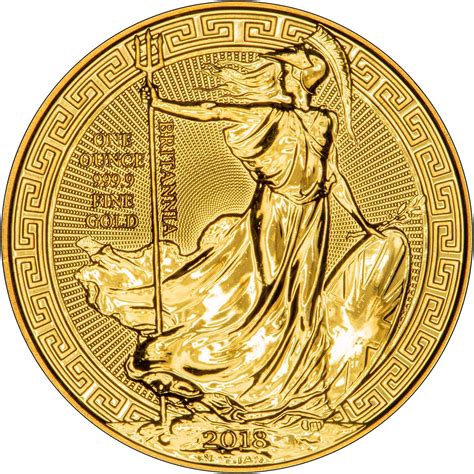 2018 Britannia Oriental Border 1 Ounce Gold Coin Chards
