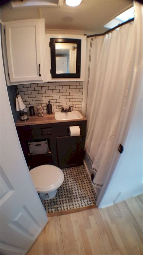 Genius Rvs And Camper Interior Design Ideas 10 Rv Bathroom Remodel