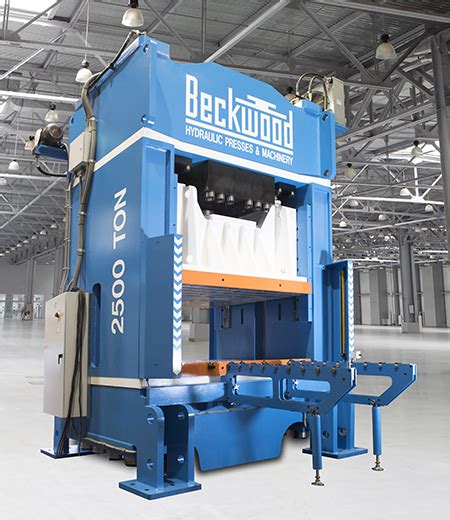 Beckwood Press Company Supplies 5th Custom Hydraulic Press To Fike