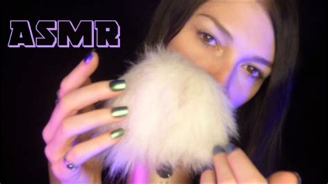 asmr soft brushing massaging breathing shhhh very little talking 🦋 youtube