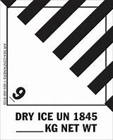 Dry Ice Label Printable Images