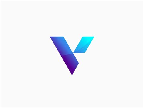 Letter V 3d Logo Concept Design Logo Concept V Logo Design