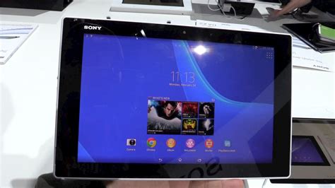 Mwc 2014 Hands On Video Mit Dem Sony Xperia Z2 Tablet