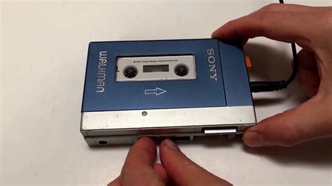 Vintage Sony Walkman Cassette Player Tps L2 Youtube