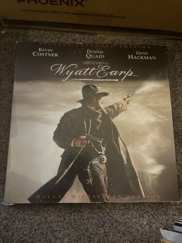 Wyatt Earp Laserdisc Box Special Expanded Edition Longest Version