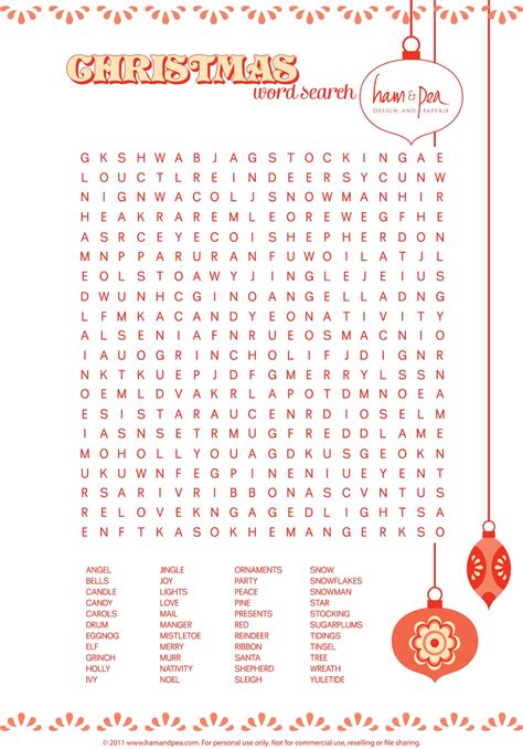 Holiday Word Search Printable Free Word Search Printable Free For