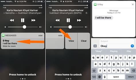 Enable Disable Quick Reply On Lock Screen For Imessage On