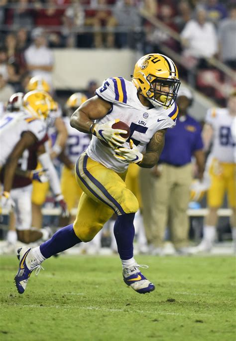 Derrius guice reveals some of the bizarre questions he was asked at nfl combine. LSU RB Derrius Guice Enters 2018 NFL Draft