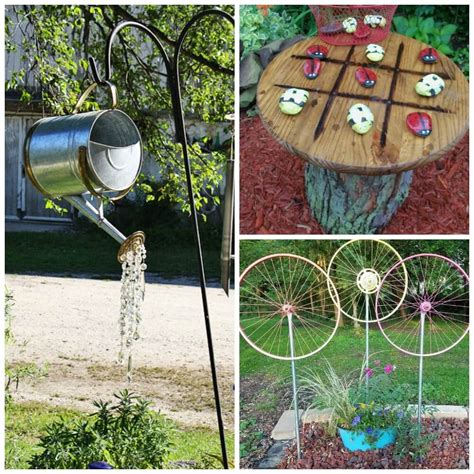 15 Diy Garden Art Projectsliving Rich With Coupons®