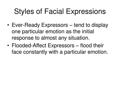Ppt Facial Behavior Powerpoint Presentation Free Download Id6259801