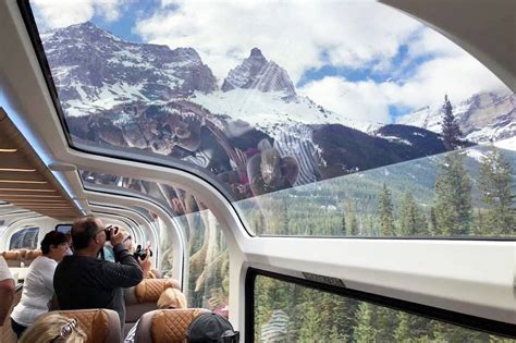 The Rocky Mountaineer Glass Train In Canada Comes With The