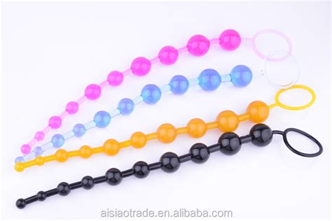 Popular Adult Soft Silicone Butt Plug Toy 10 Beads G String Anal Beads