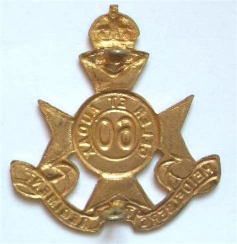 Australian 60th Infantry Bn Ww2 Hat Badge