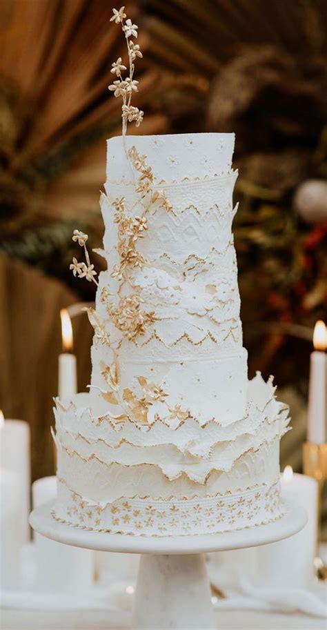 beautiful wedding cake ideas for your dream wedding dried elegance