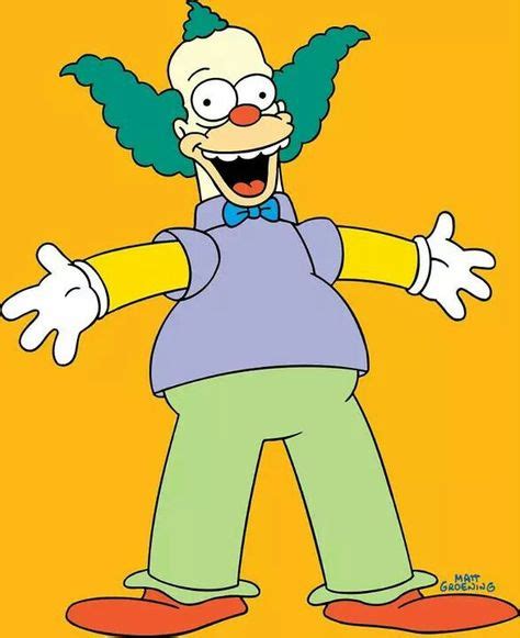 Krusty The Klown Krusty The Clown Simpsons Characters The Simpsons