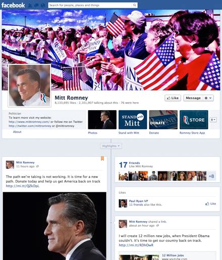 Presidential Campaign On Social Media Interactive Feature