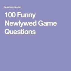 Jul 07, 2019 · 29 best newlywed game questions for everyone to enjoy. Host a Couples "Newlywed Game" Night- FREE Printable ...