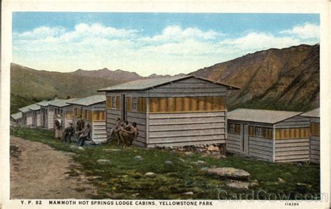 Maybe you would like to learn more about one of these? Mammoth Hot Springs Lodge Cabins Yellowstone National Park, WY