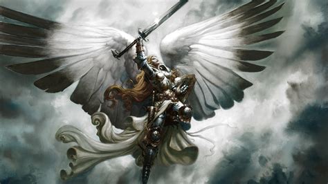 548398 1600x900 Wallpaper For Desktop Angel Warrior Rare Gallery Hd