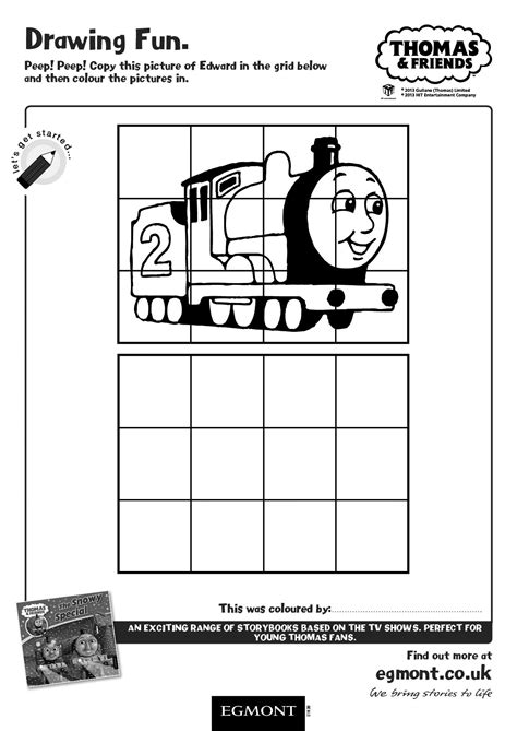 Enjoy This Thomas And Friends Activity Sheet For Children Copy The