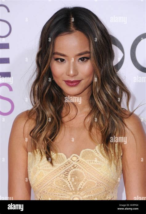 Los Angeles Ca Usa 18th Jan 2017 Jamie Chung 2017 Peoples Choice