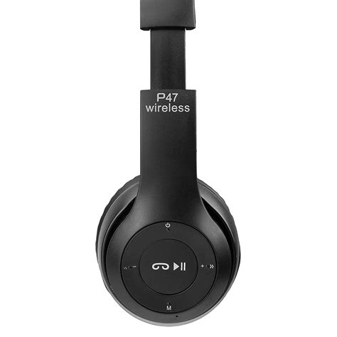 P47 Wireless Bluetooth Headphones 50edr With Volume Control Hd Sound