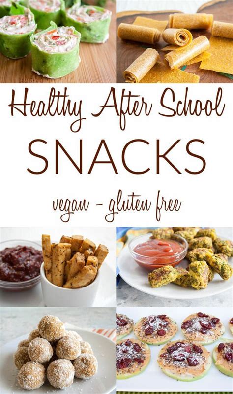 Healthy After School Snacks Giveaway Vegan Snacks Easy Snacks
