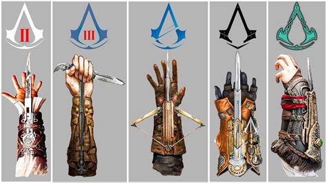 Evolution Of Hidden Blade In Assassin S Creed Games Youtube
