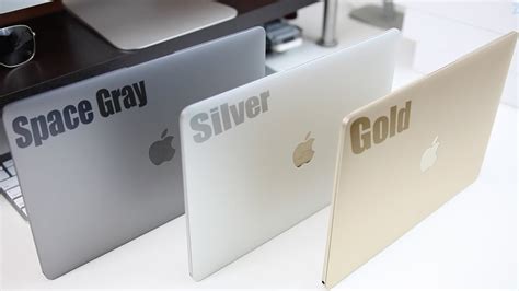 Macbook Gold Space Gray Or Silver Color Comparison Youtube