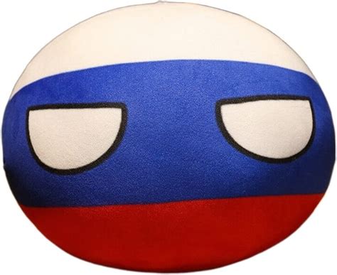Polandball Countryballs Plushies Ukraine And Russia Plush Toys Countries Ball Mini Plushies