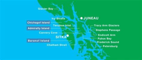 Alaska Sample Itinerary Juneau Tracy Arm Glaciers Juneau 7 Nights