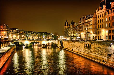 Seine A Famous River In Paris Basin Travel Featured